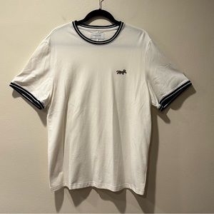 Ovadia & Sons brand men's menswear Tee shirt T-shirt White and black, size M